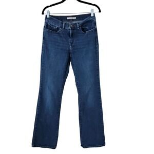 Levis Classic Bootcut Jeans Sz 4 Medium Wash Mid Rise Stretch 27‎ x 31
